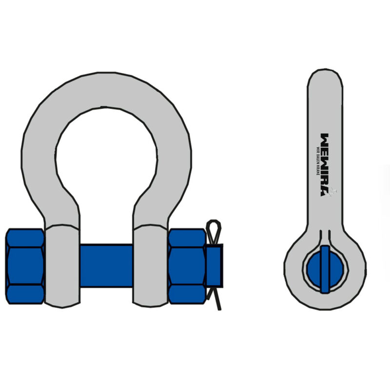 hochfeste-schaekel-typ-hc-2-verzinkt-geschweifte-form-mit-bolzen-mutter-und-splint-bolzen-lack -wewira