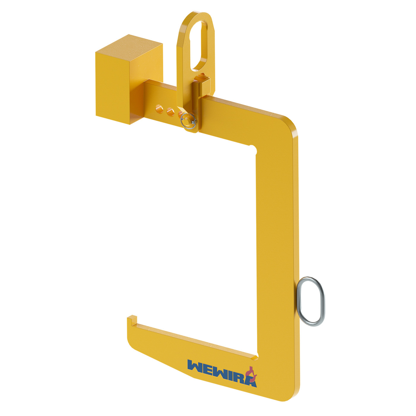 C-Haken mit Kontergewicht, Aufhängeglied mit Verstellbereich WEWIRAdirekt c-haken-mit-kontergewicht-aufhaengeglied-mit-verstellbereich -wewira