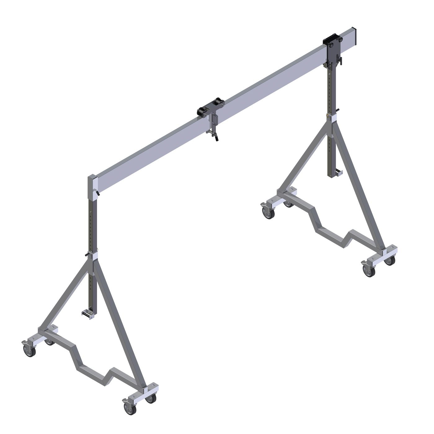 Portalkran aus Aluminium Typ WPA-M, mit Handkettenzug WEWIRAdirekt portalkran-aus-aluminium-typ-wpa-m-mit-handkettenzug -bild7