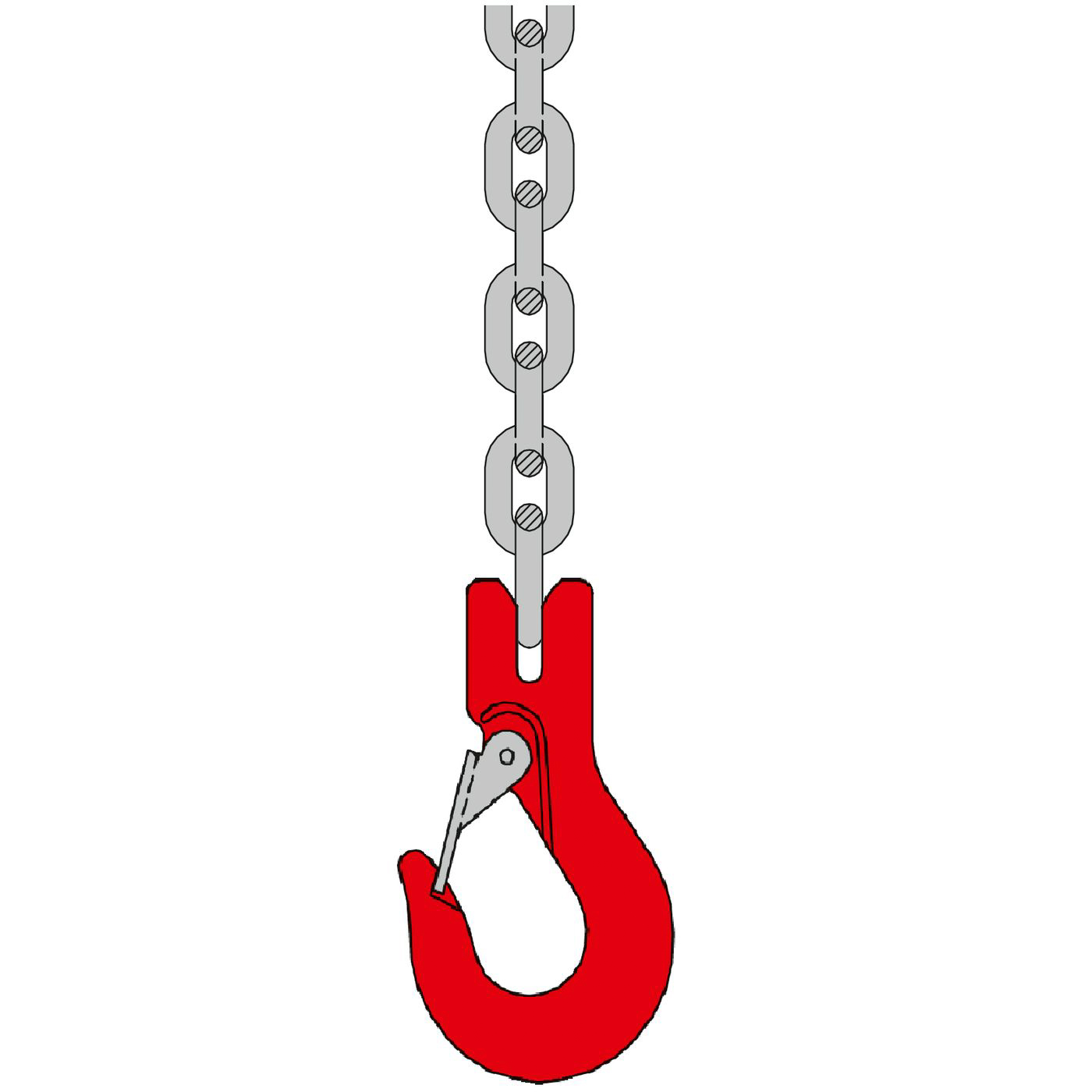 Kettengehänge, Güteklasse 8 , Gabelkopfhaken SGCS WEWIRAdirekt kettengehaenge-gueteklasse-8-gabelkopfhaken-sgcs -bild1