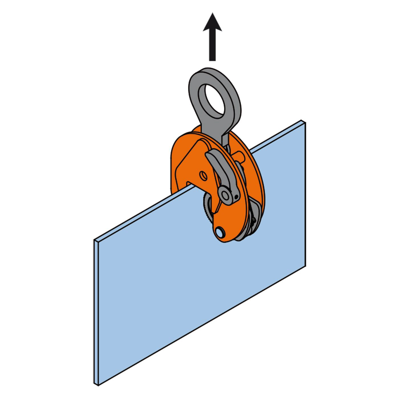 Hebeklemme vertikal VCW/VCEW EXTRA-HART (H) WEWIRAdirekt Hebeklemme vertikal VCW/VCEW EXTRA-HART (H) WEWIRAdirekt